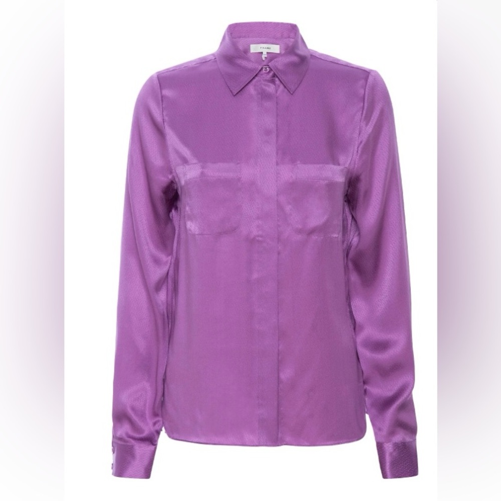 Frame slim pocket shirt